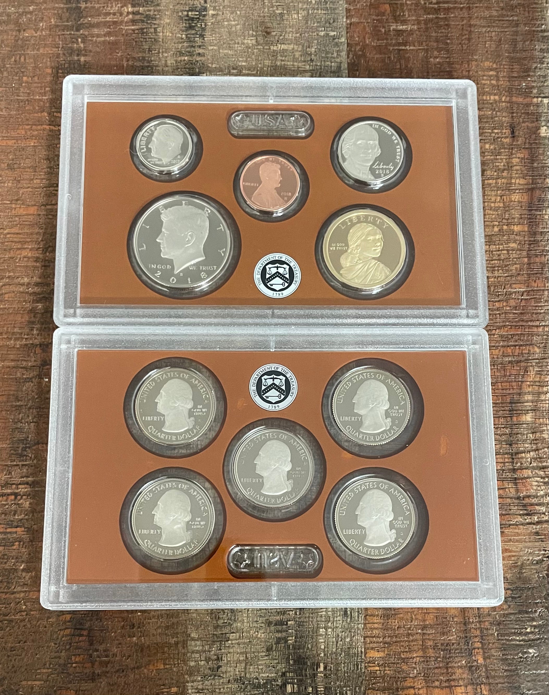 2018 US Mint  Proof Set ~ In OGP with COA