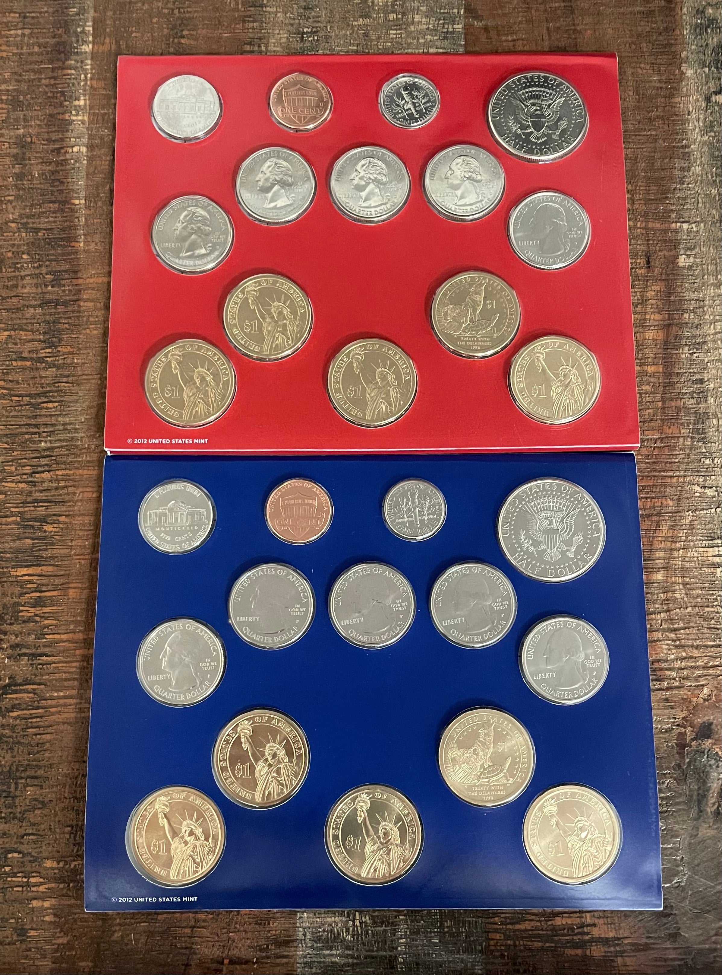 2013 P & D ~ US Mint Uncirculated Coin Set ~ In OGP with COA