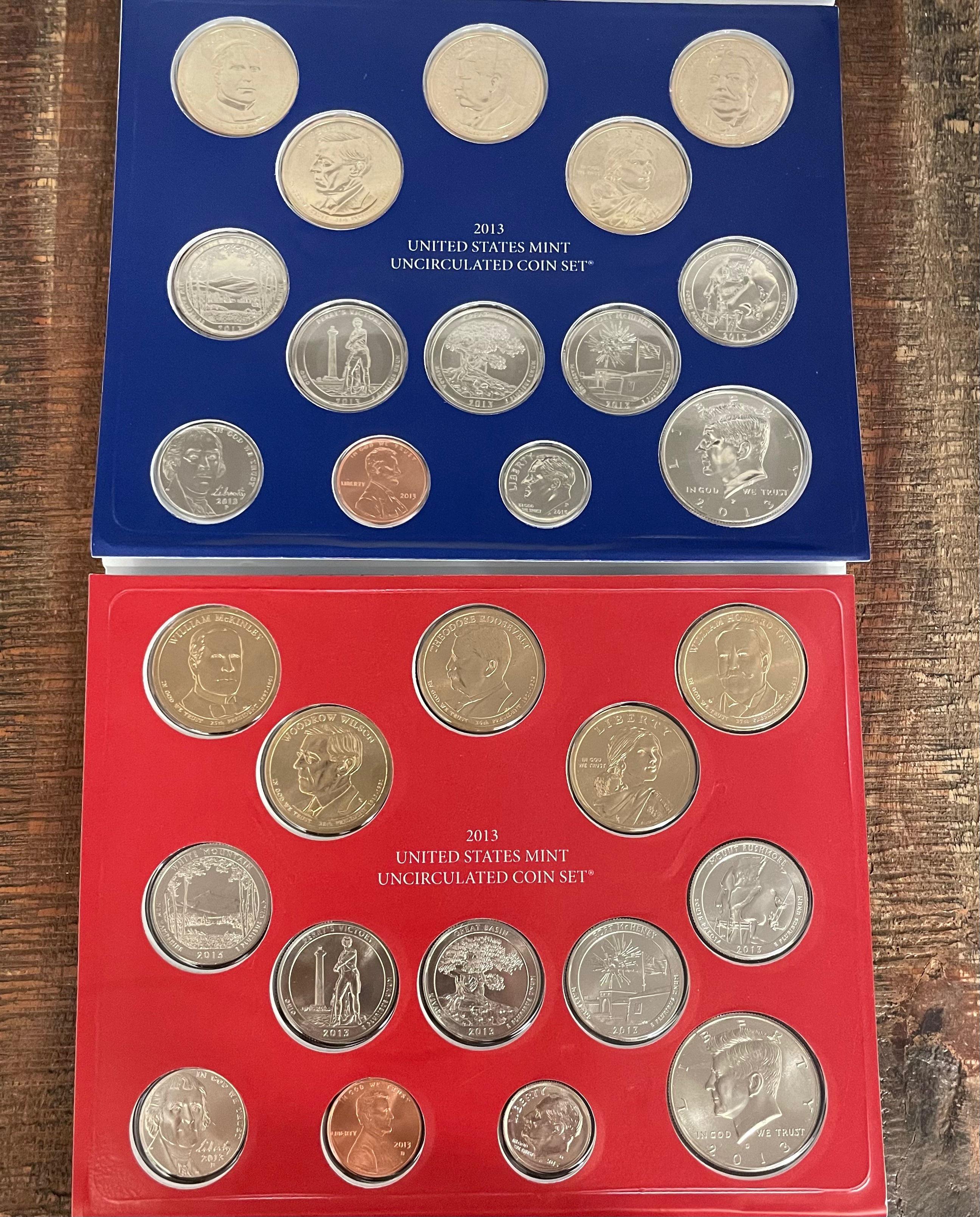 2013 P & D ~ US Mint Uncirculated Coin Set ~ In OGP with COA