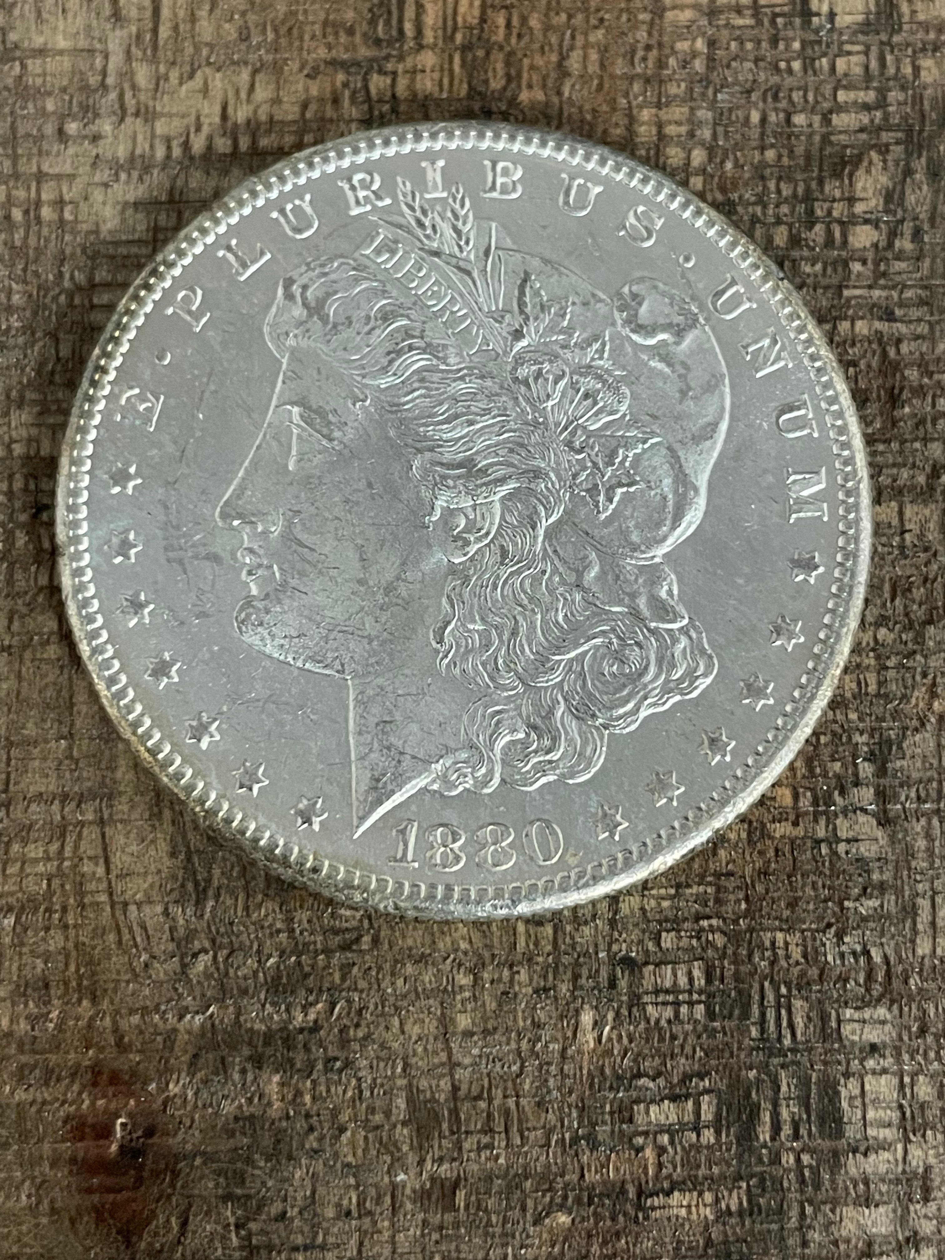 1880-S $1 US Morgan Silver Dollar