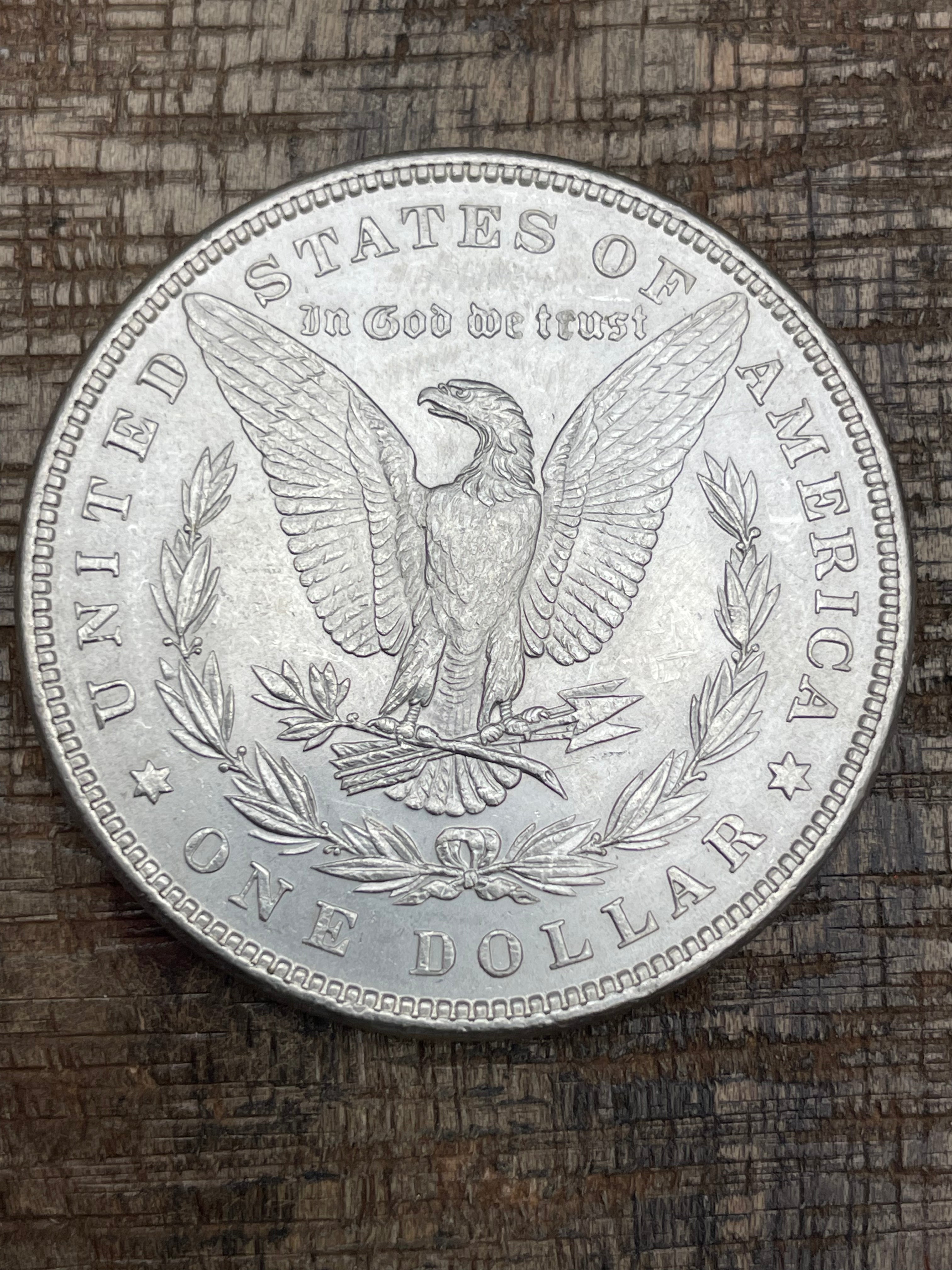 1882 $1 US Morgan Silver Dollar