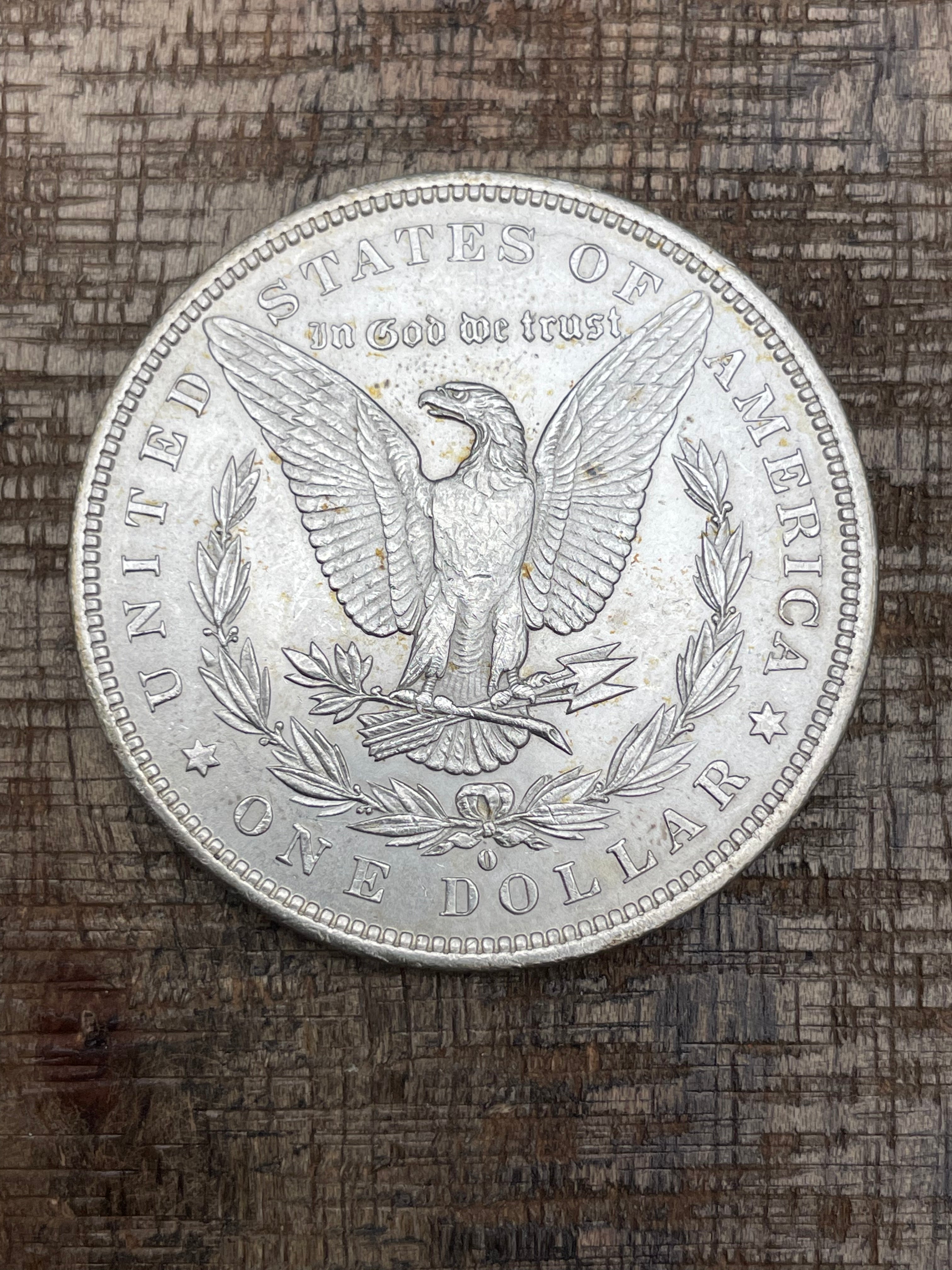 1884-O $1 US Morgan Silver Dollar