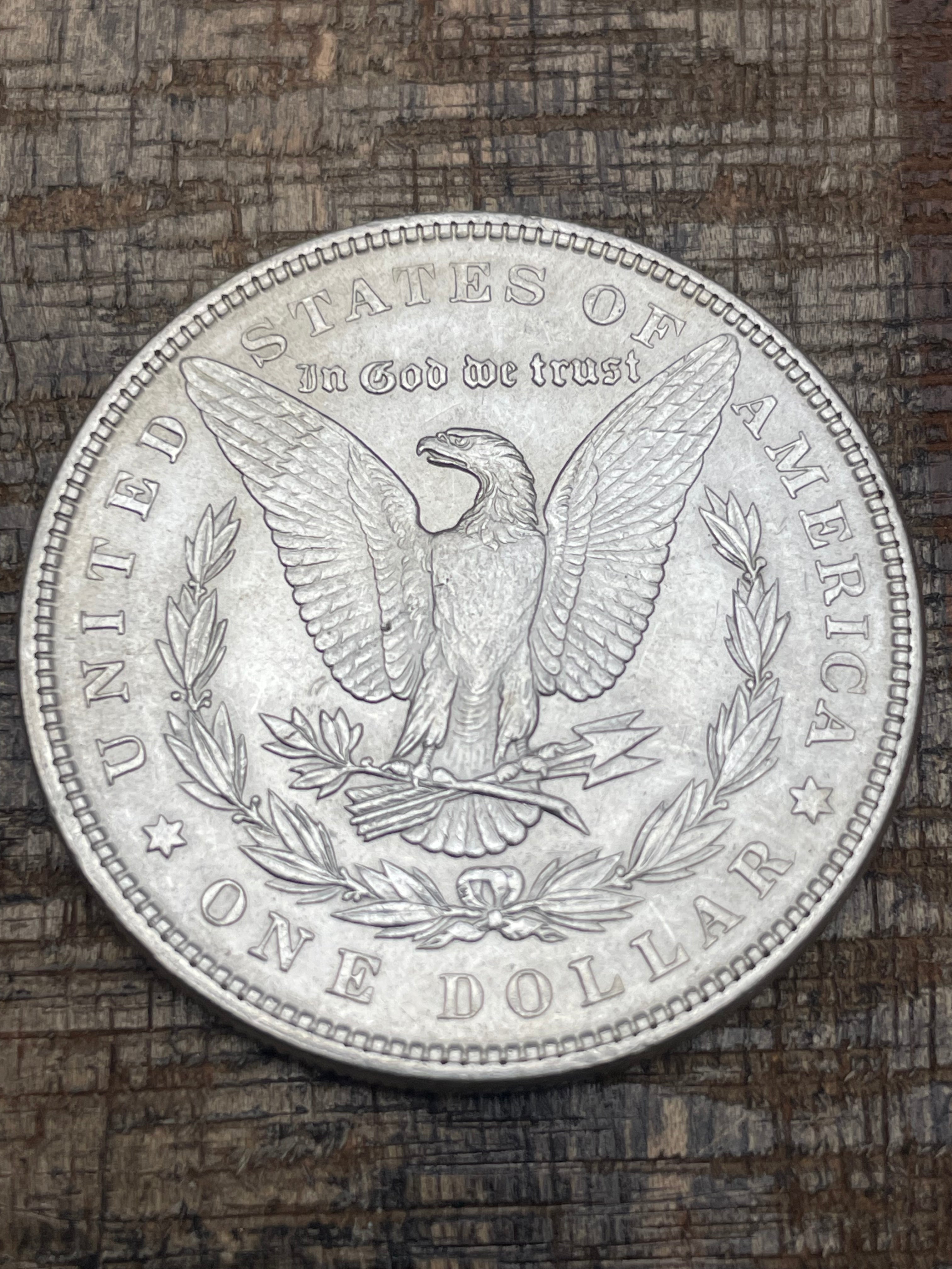 1886 $1 US Morgan Silver Dollar