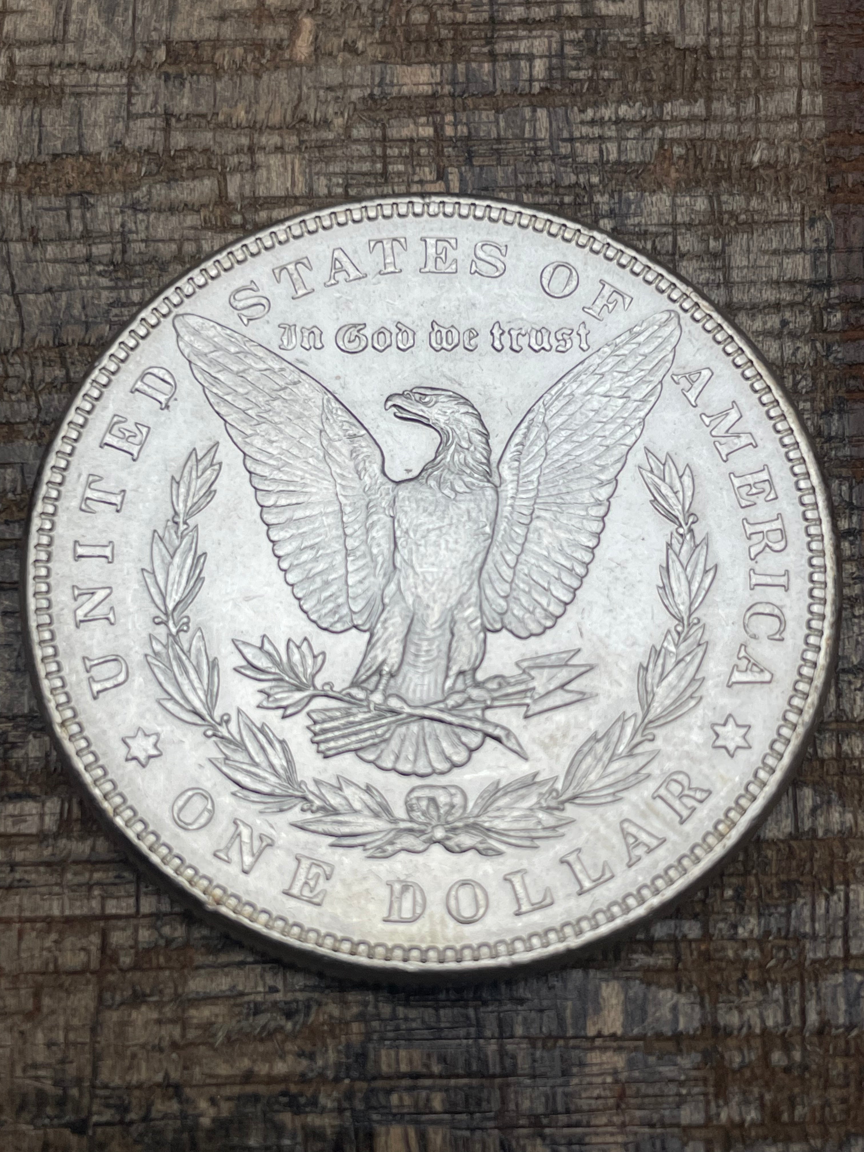 1886 $1 US Morgan Silver Dollar