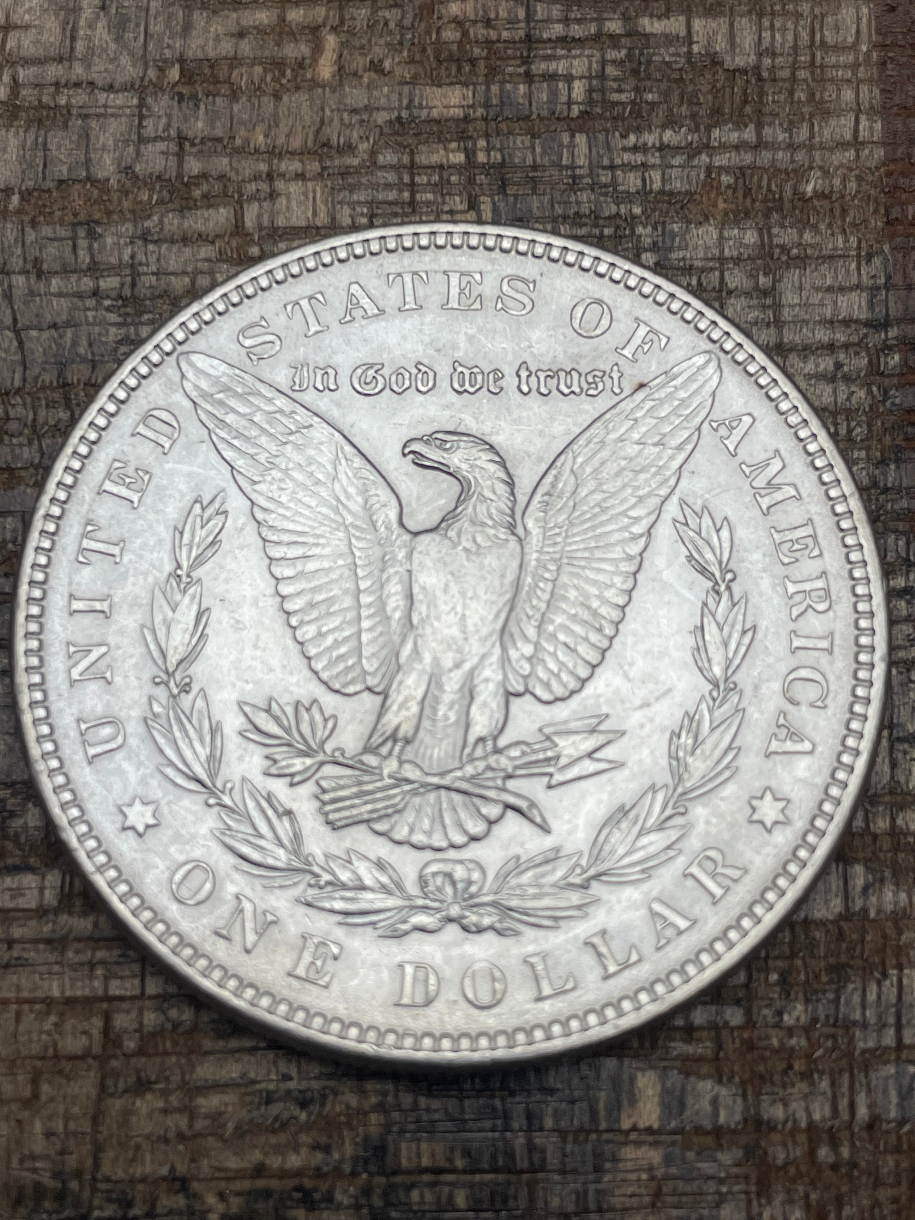 1887 $1 US Morgan Silver Dollar