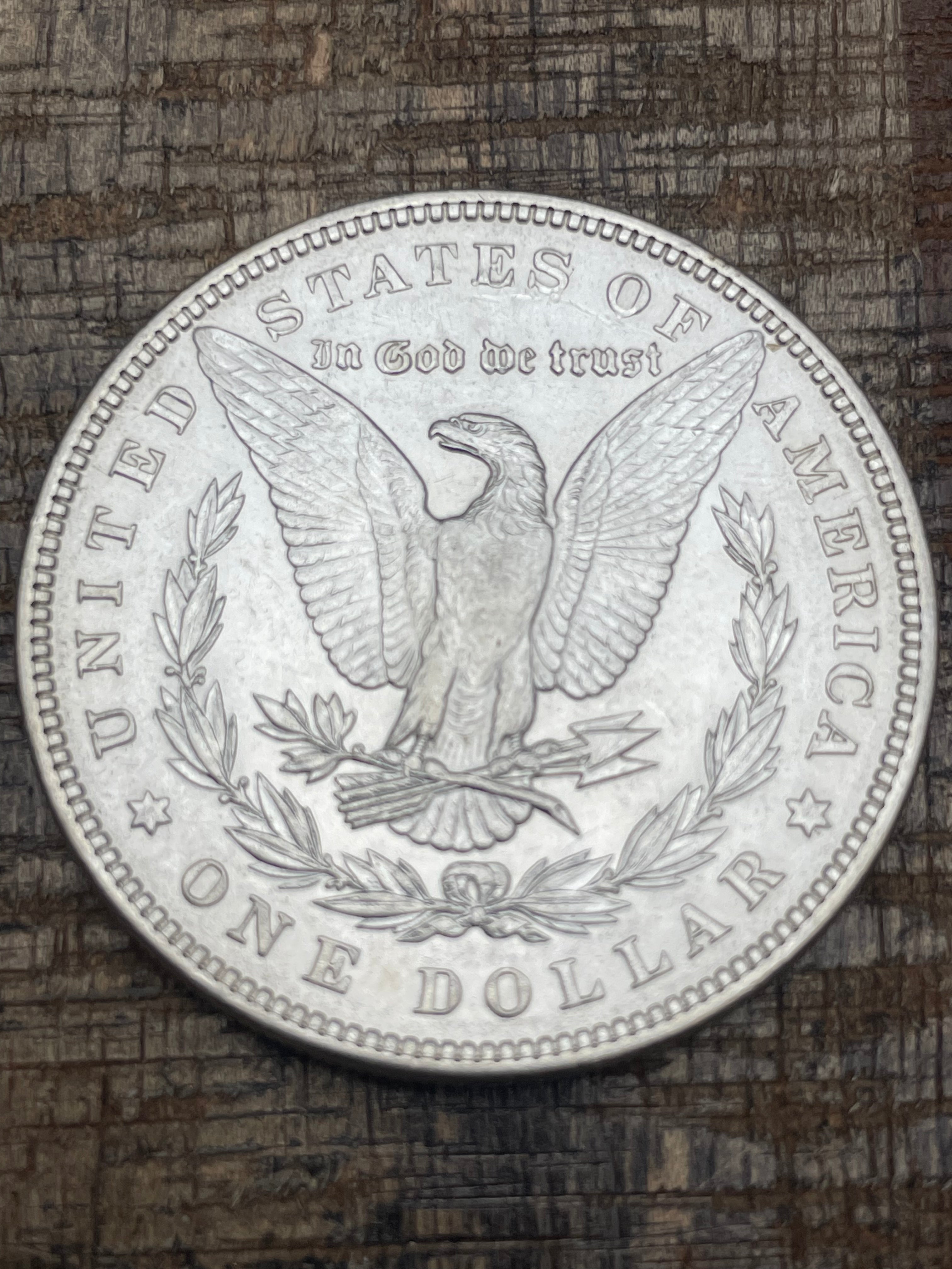 1887 $1 US Morgan Silver Dollar