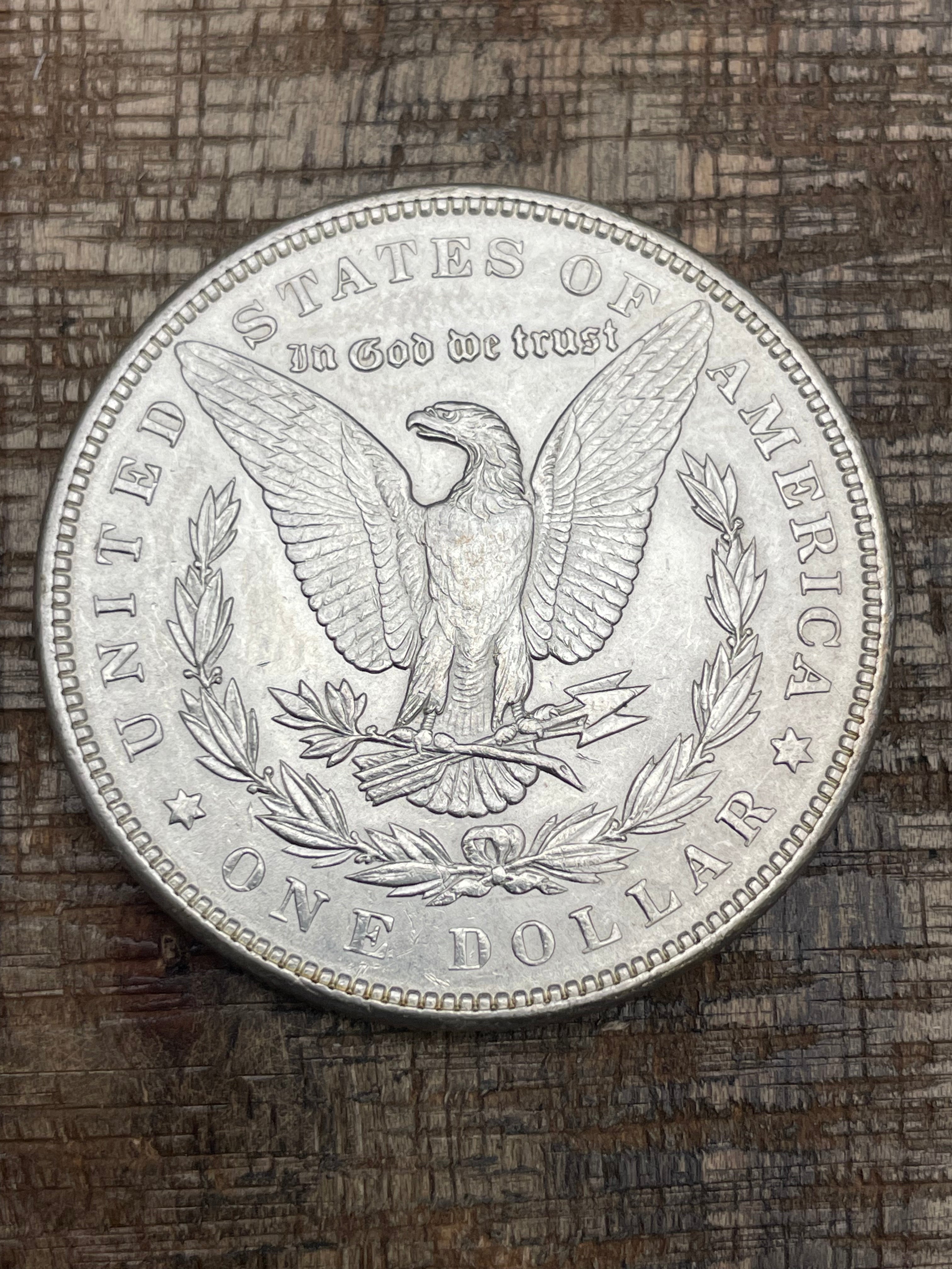 1887 $1 US Morgan Silver Dollar