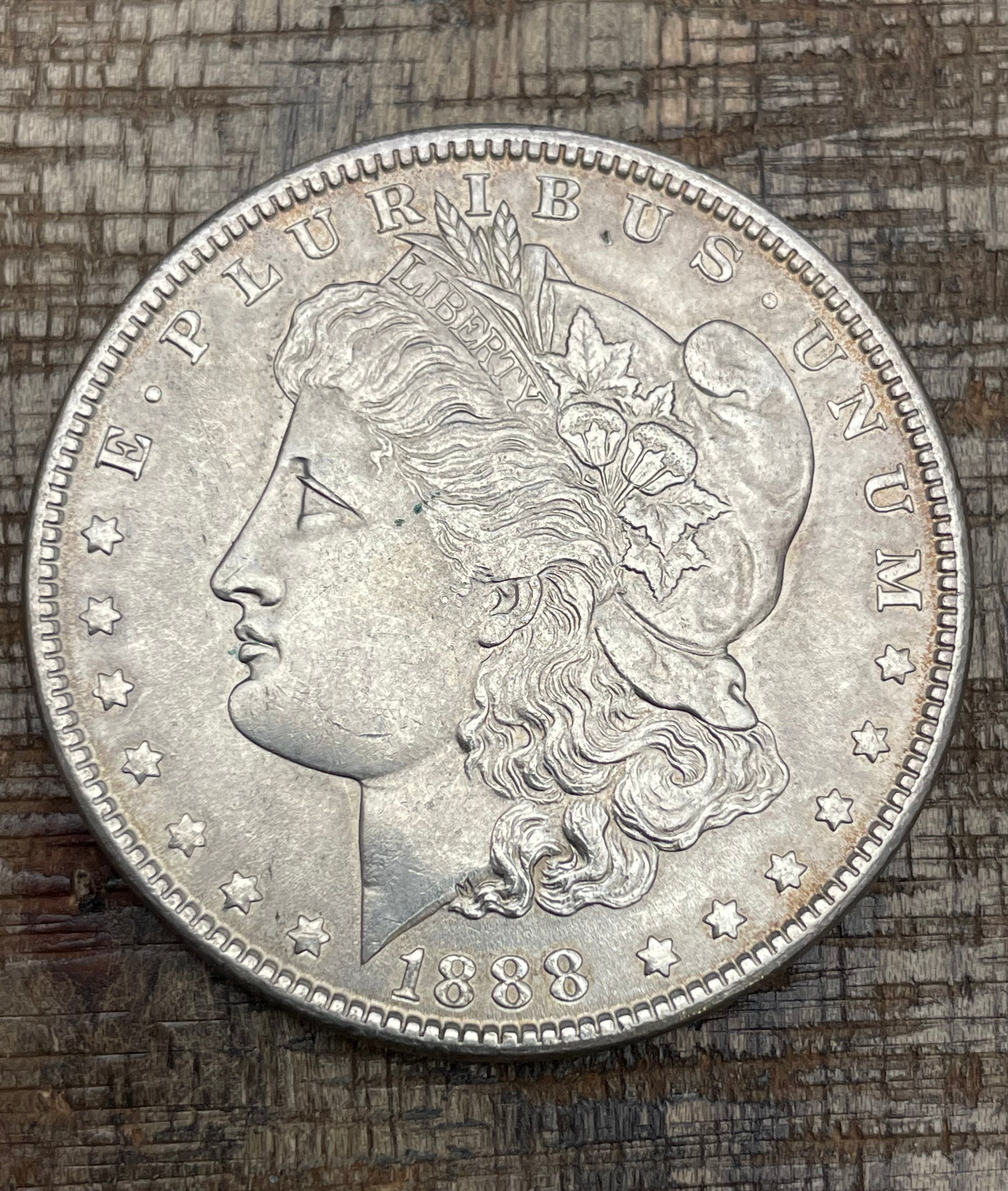 1888 $1 US Morgan Silver Dollar