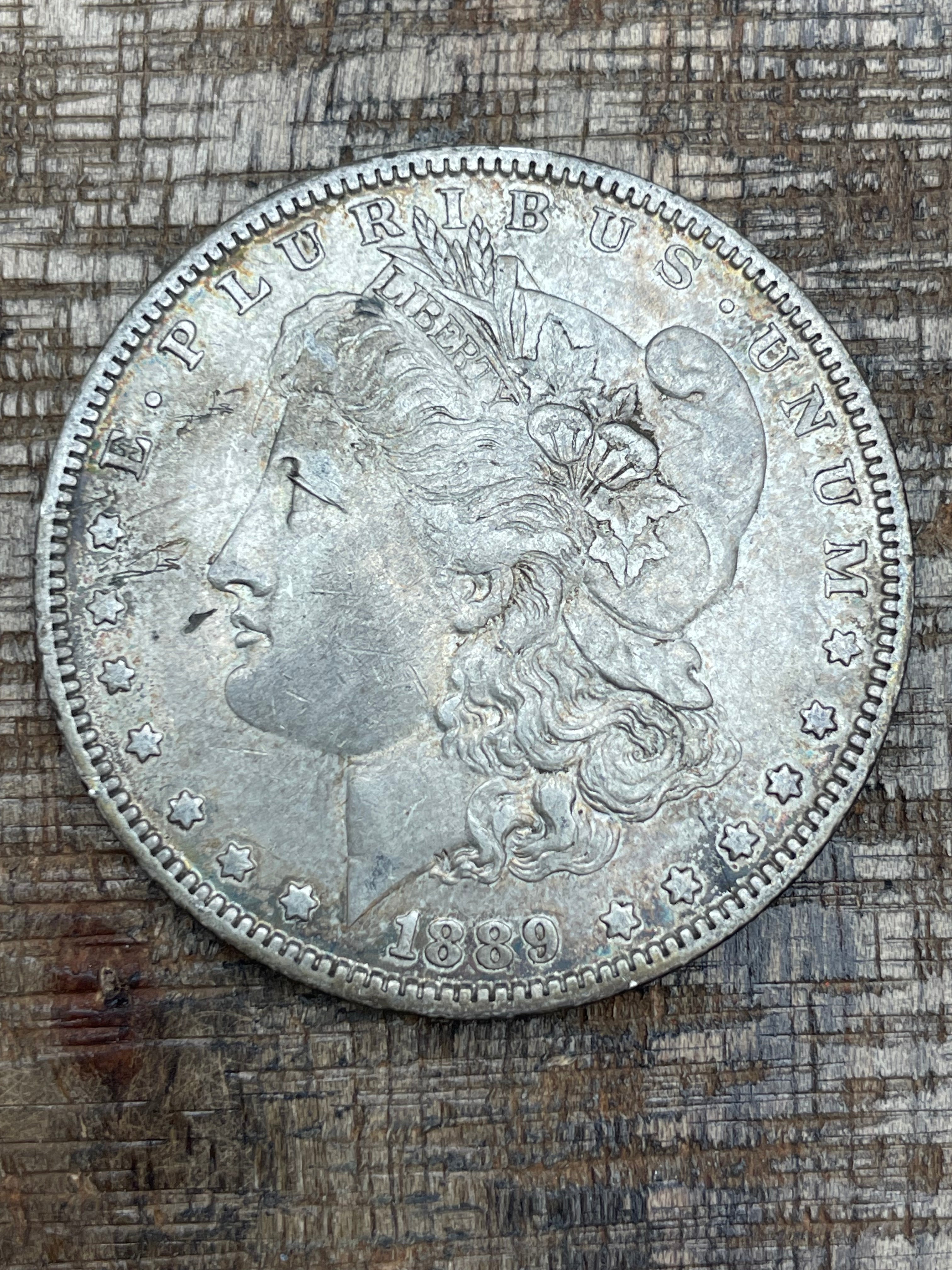 1889-O $1 US Morgan Silver Dollar