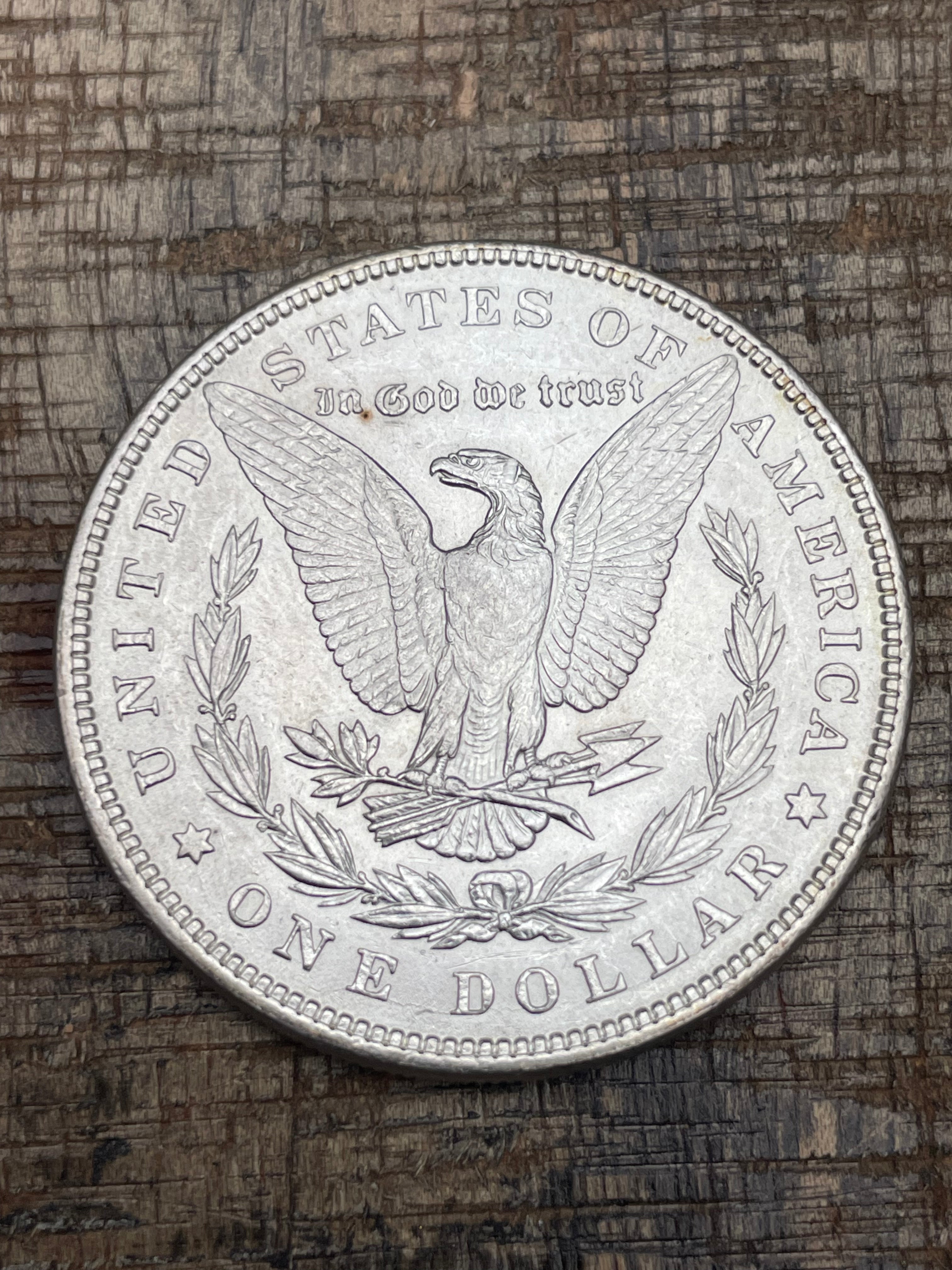 1897 $1 US Morgan Silver Dollar