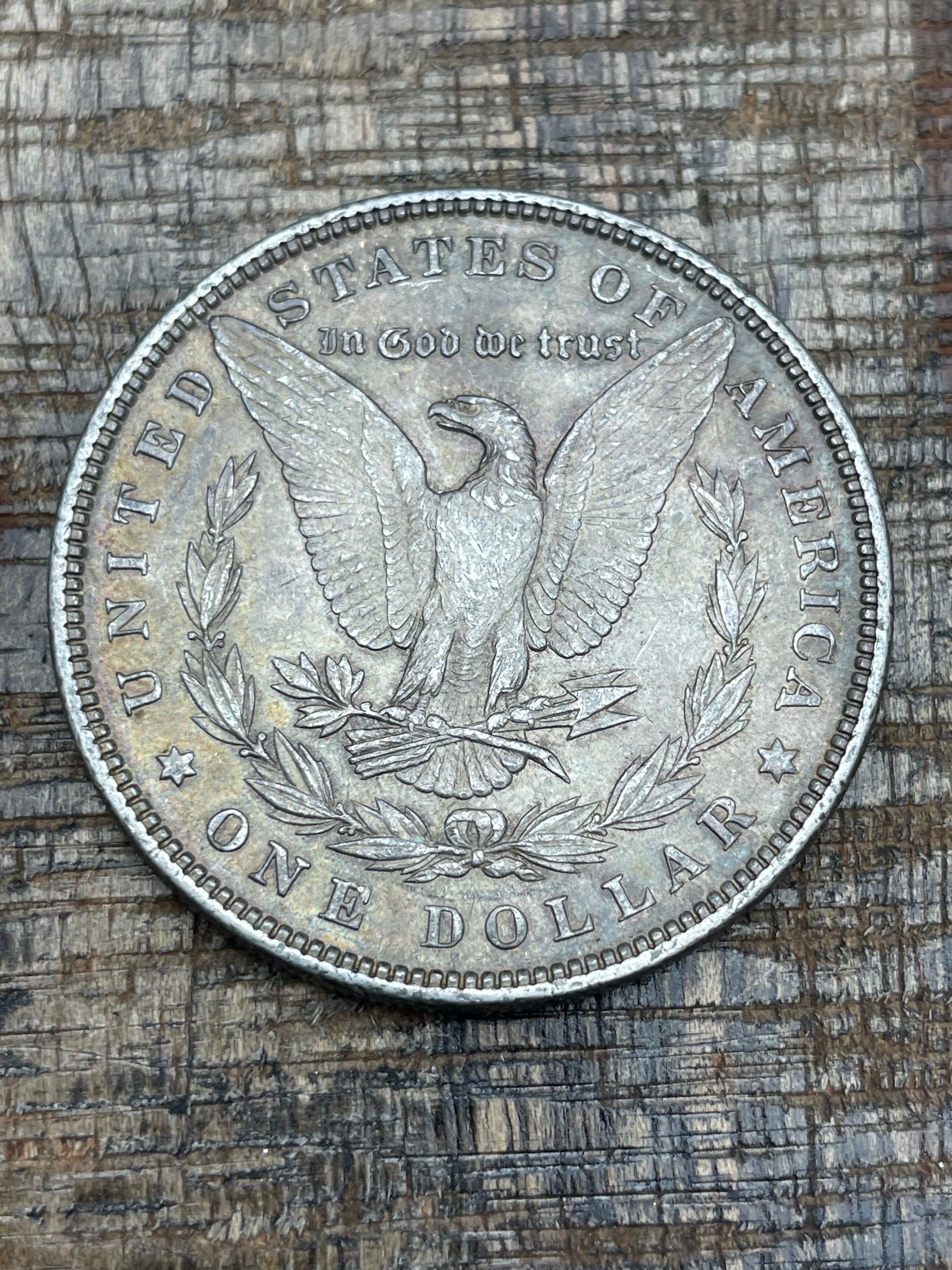 1898 $1 US Morgan Silver Dollar