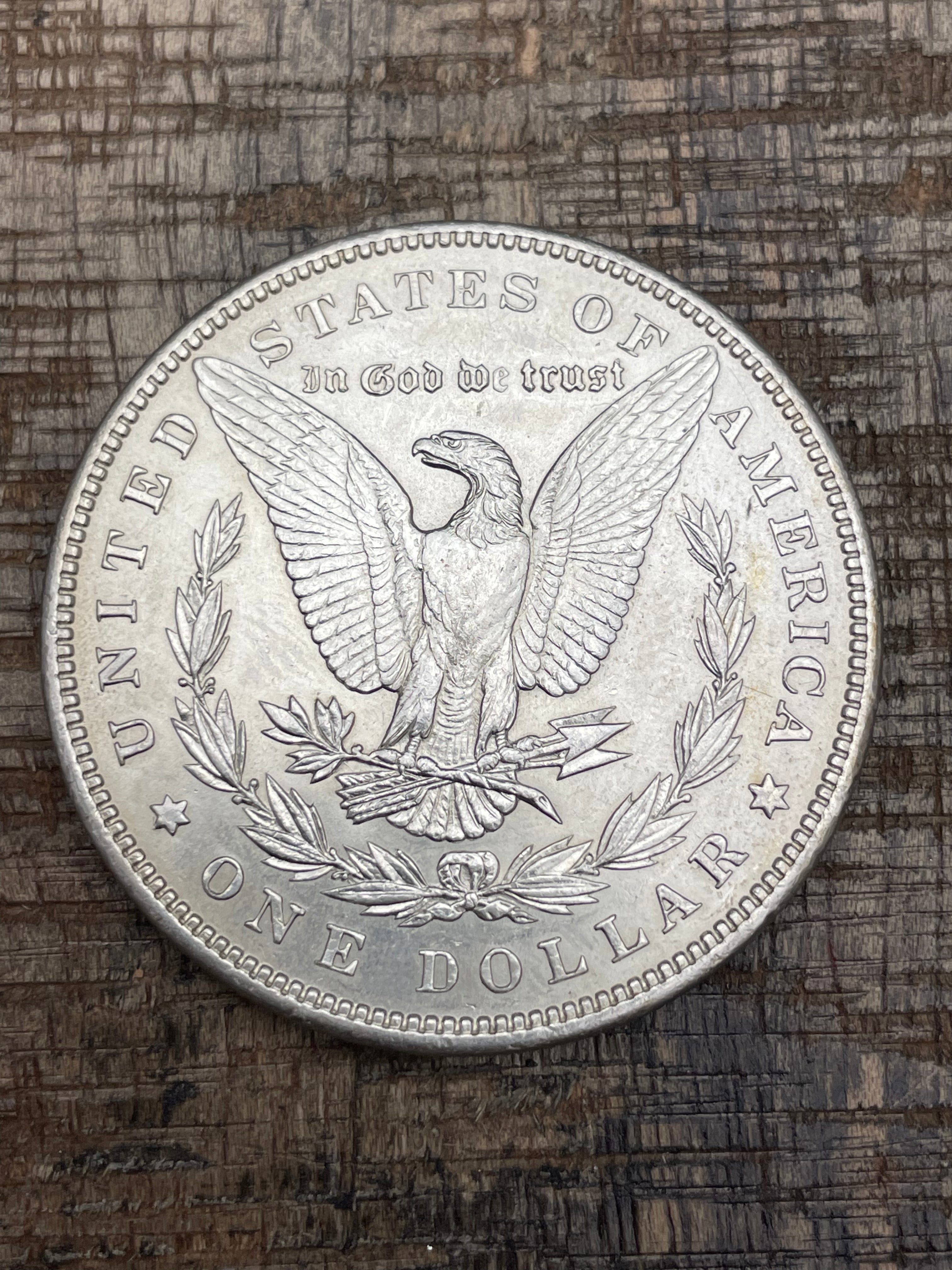 1900 $1 US Morgan Silver Dollar
