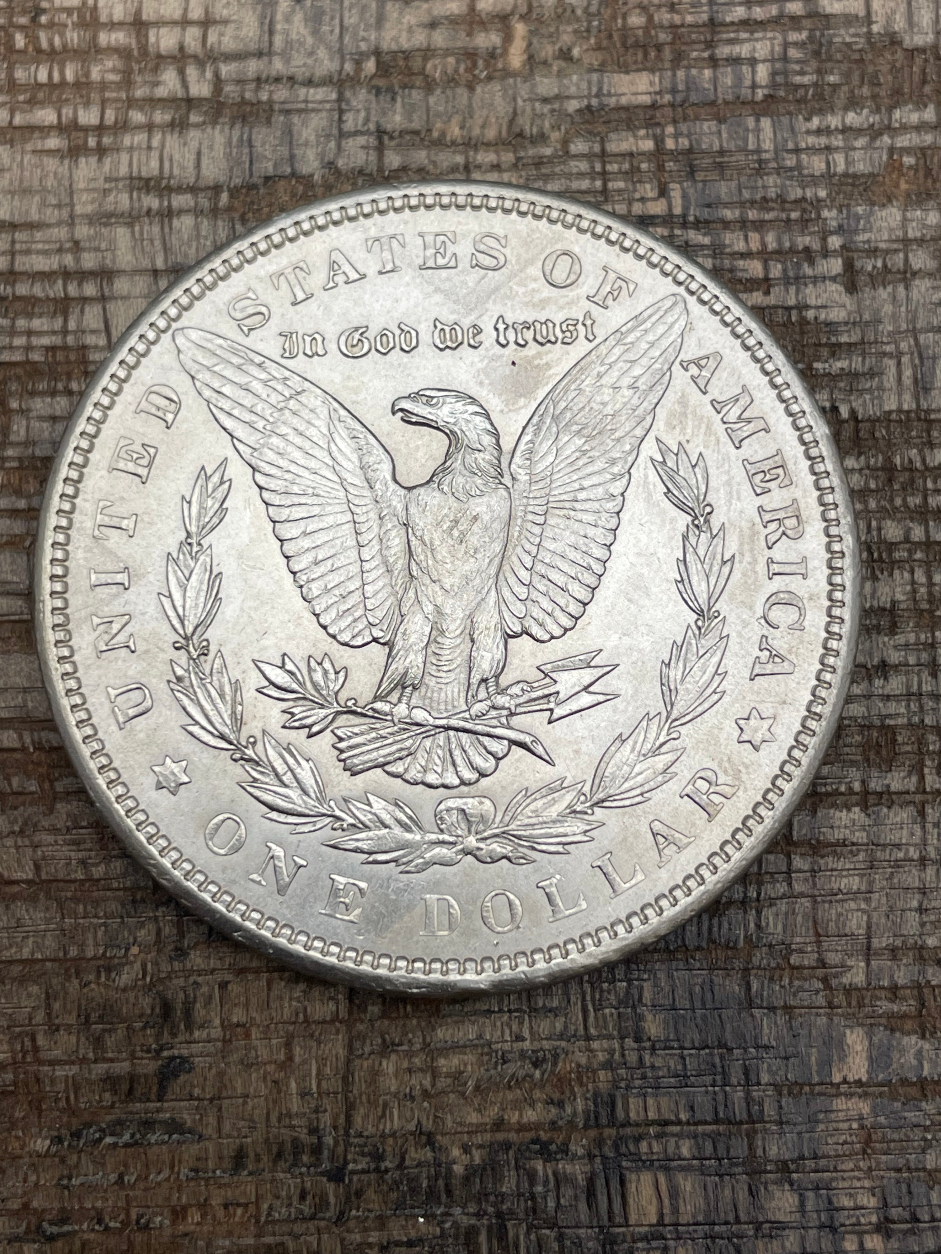 1900 $1 US Morgan Silver Dollar
