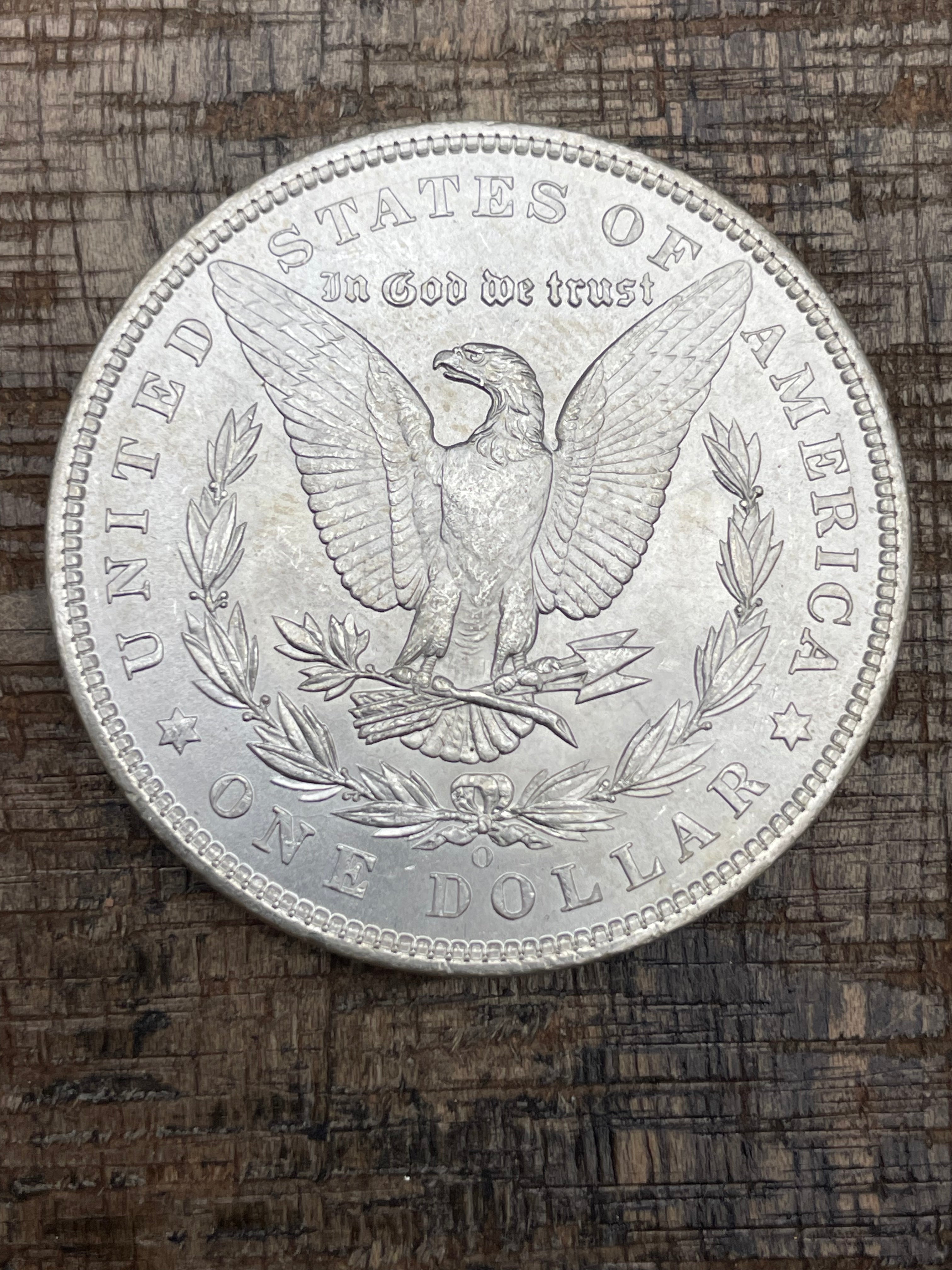1904-O $1 US Morgan Silver Dollar