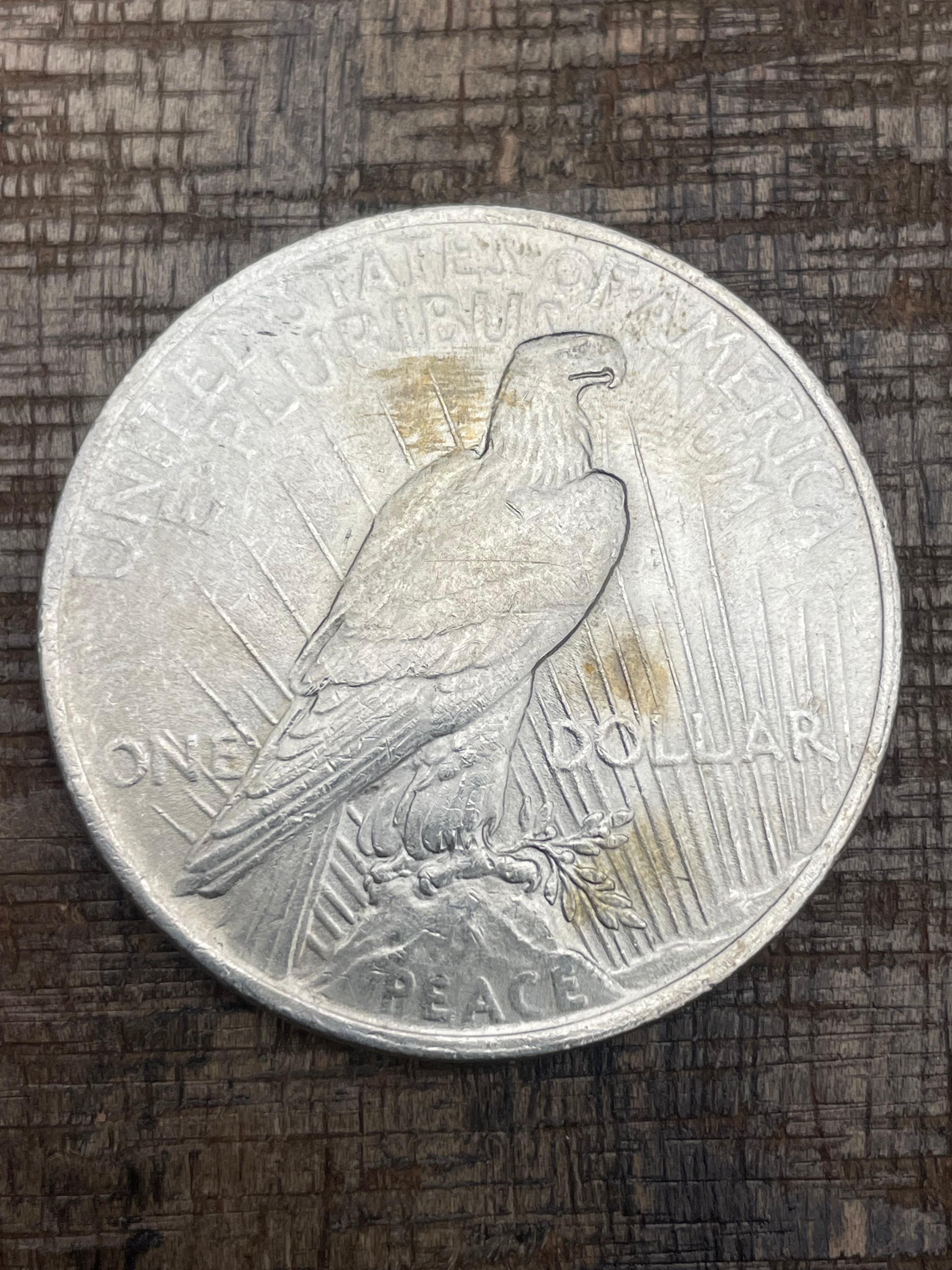 1922 $1 US Silver Peace Dollar