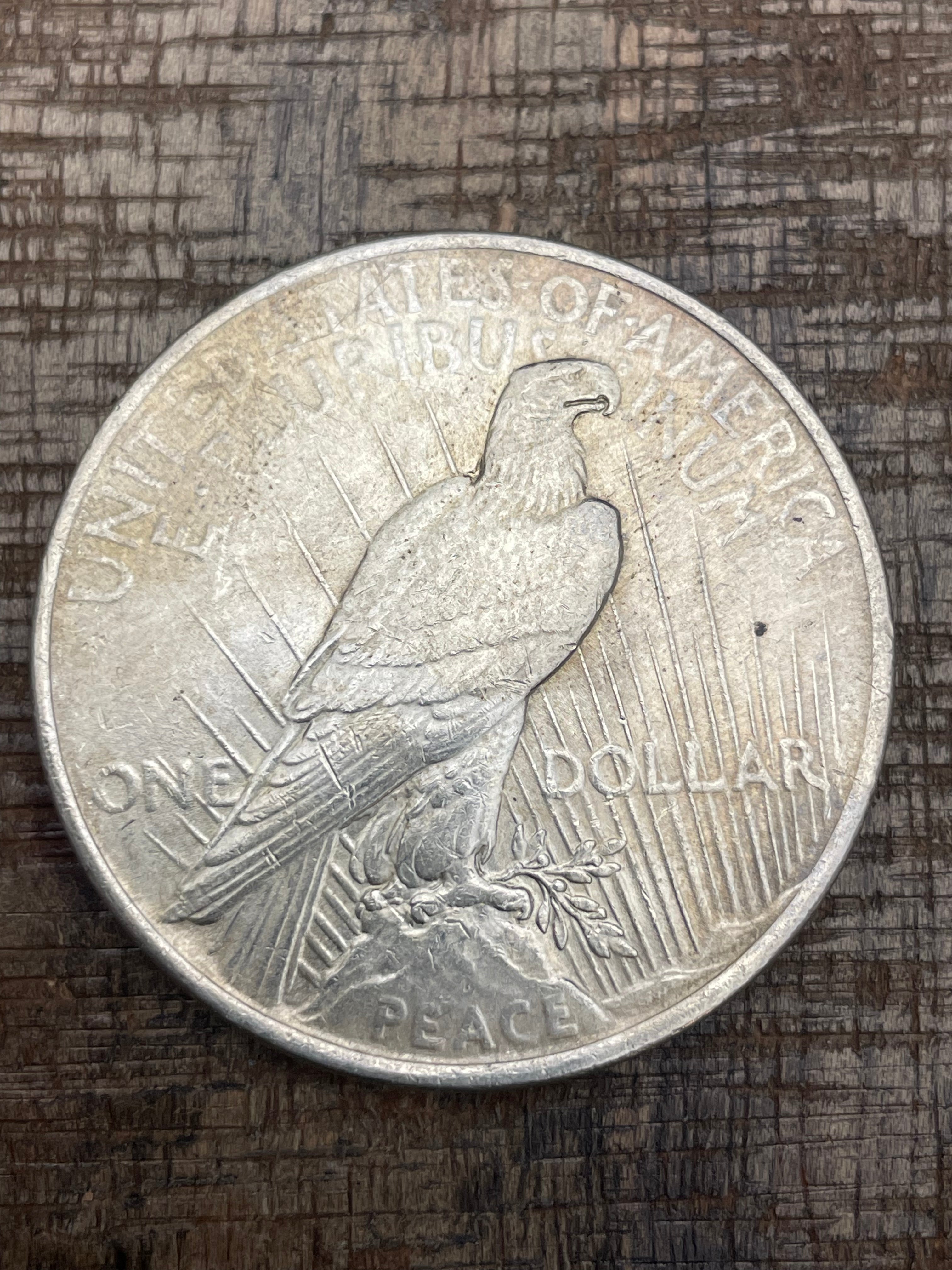1922 $1 US Silver Peace Dollar