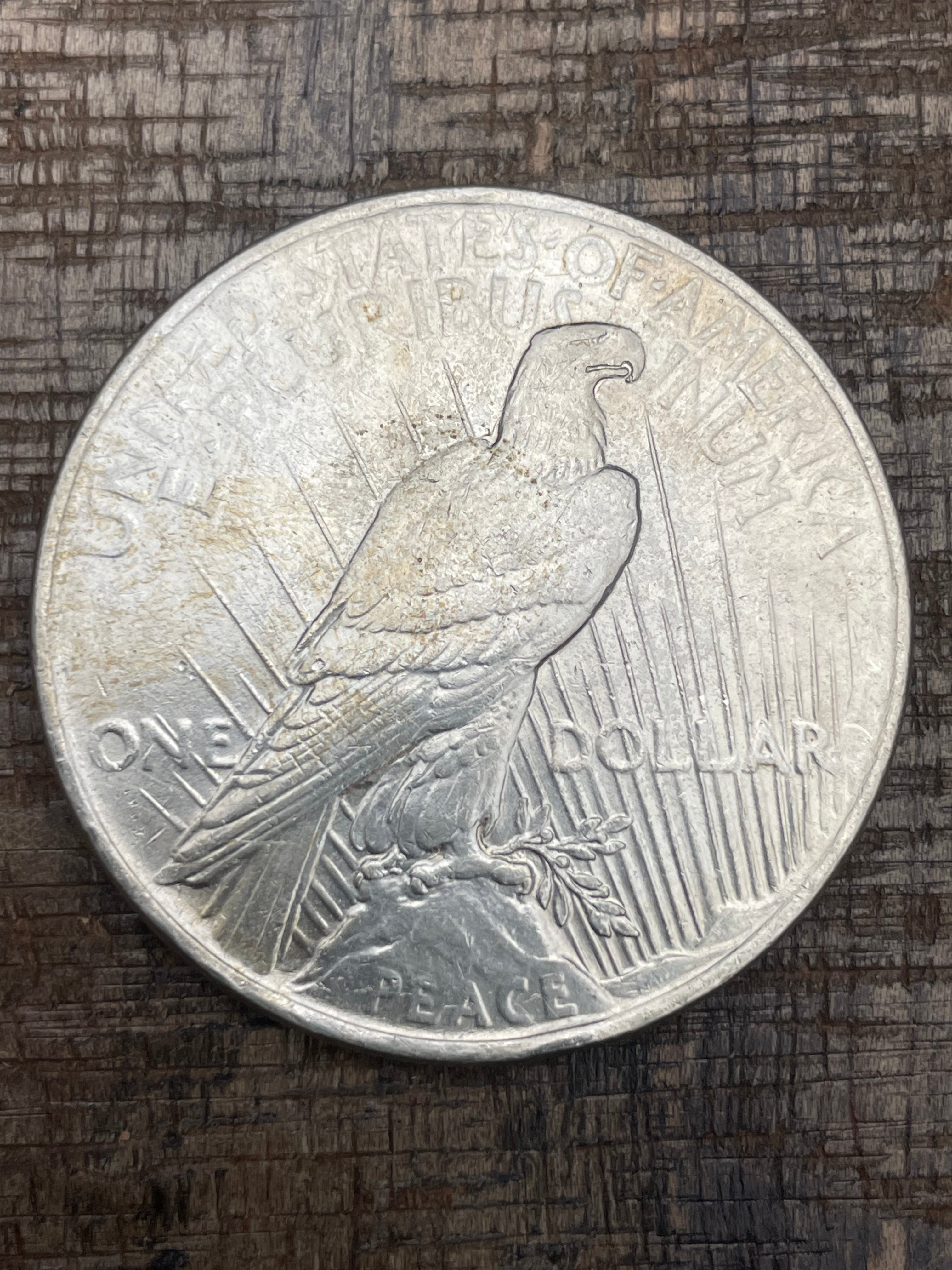 1922 $1 US Silver Peace Dollar