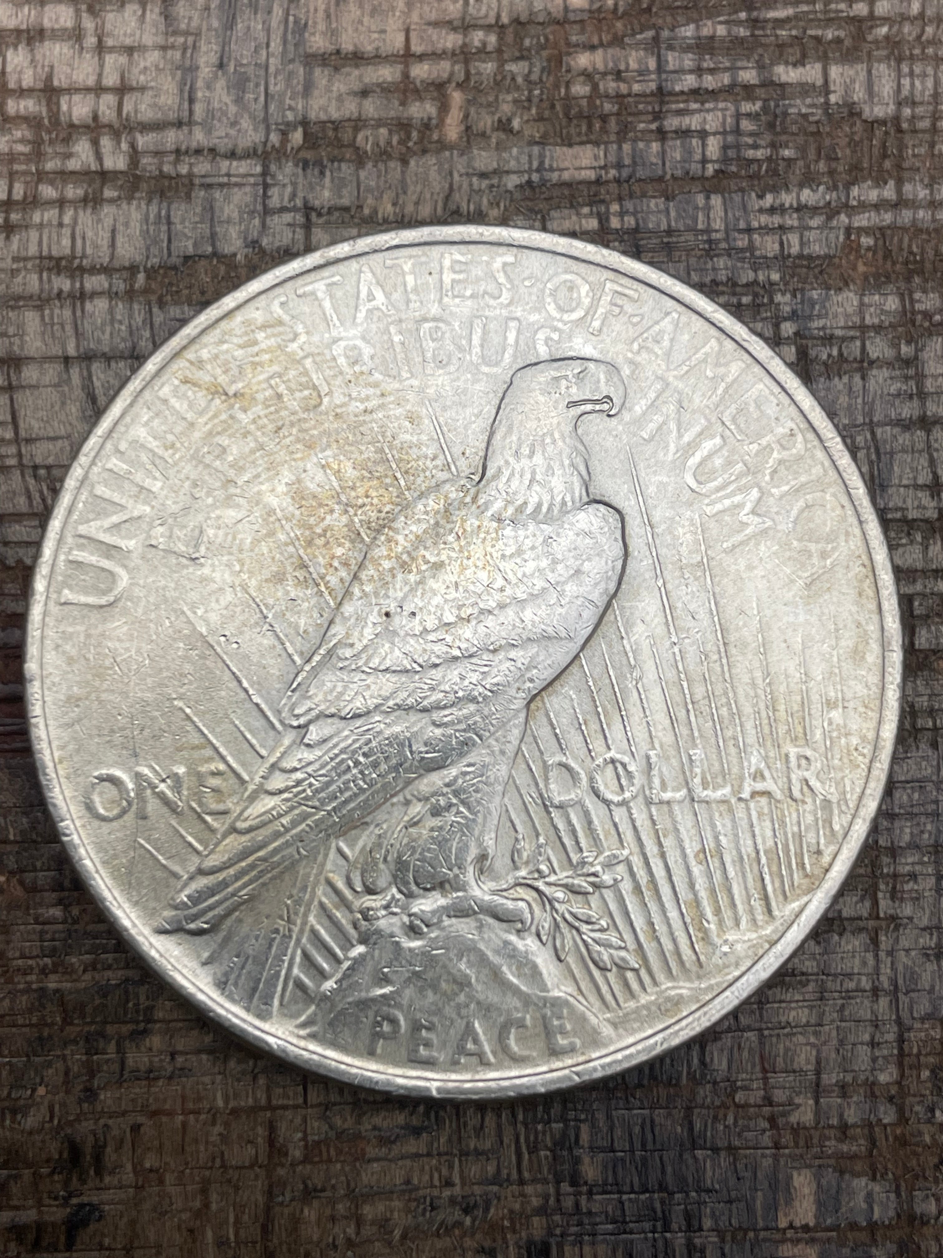 1922 $1 US Silver Peace Dollar