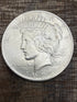 1923 $1 US Silver Peace Dollar