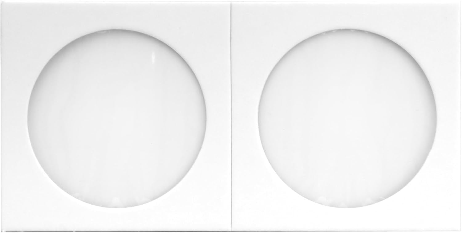 2x2 Cardboard/Mylar Holders ~ Large Dollar ~ Pack of 25