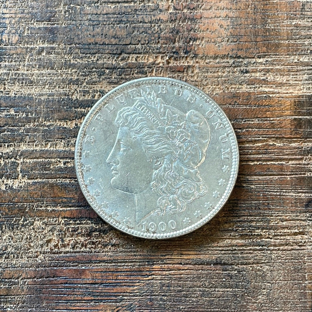 1900 $1 US Morgan Silver Dollar