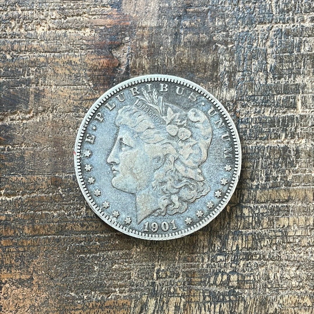 1901-O $1 US Morgan Silver Dollar