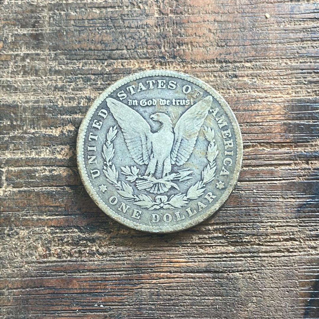 1881 $1 US Morgan Silver Dollar