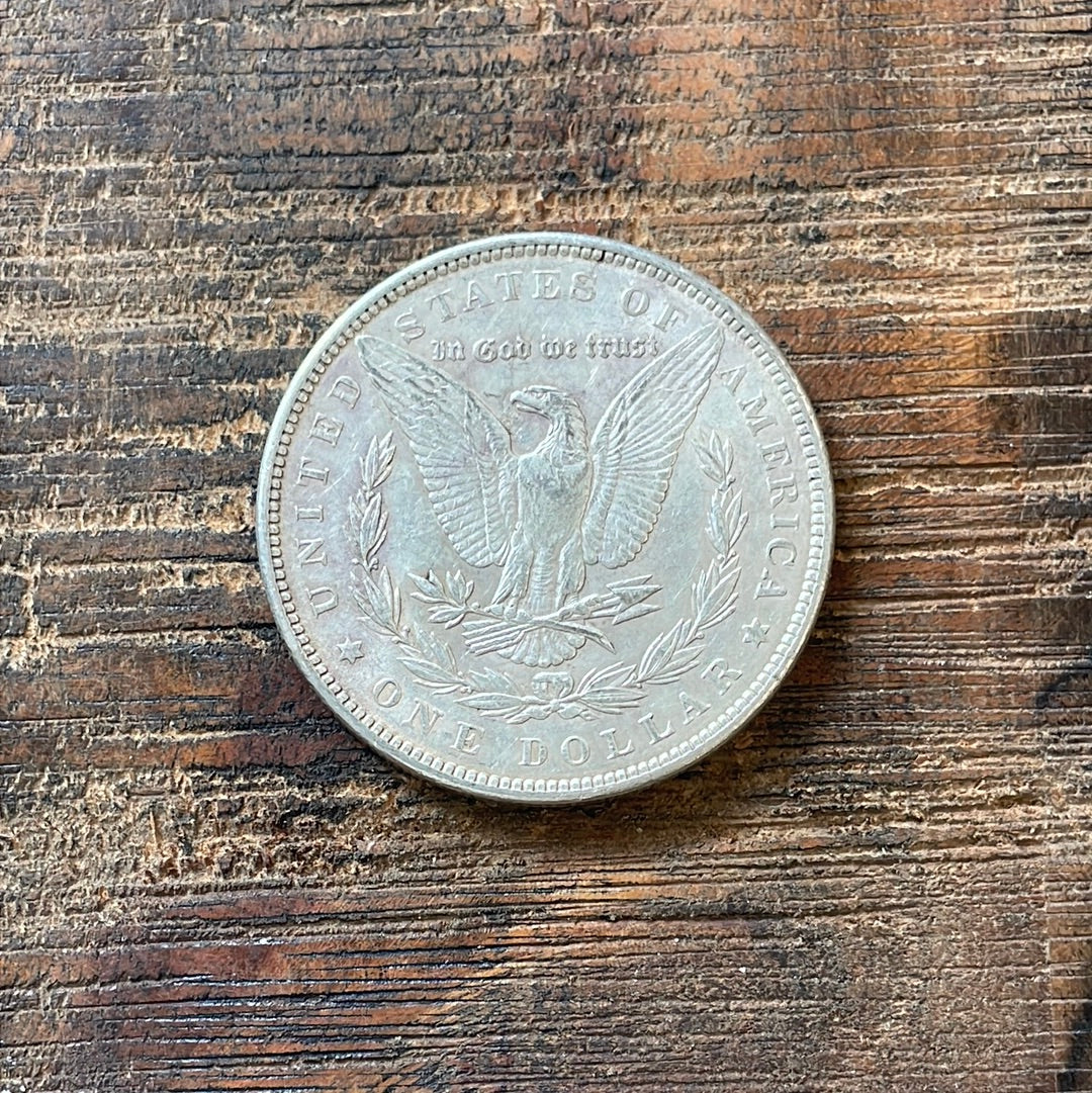 1890 $1 US Morgan Silver Dollar