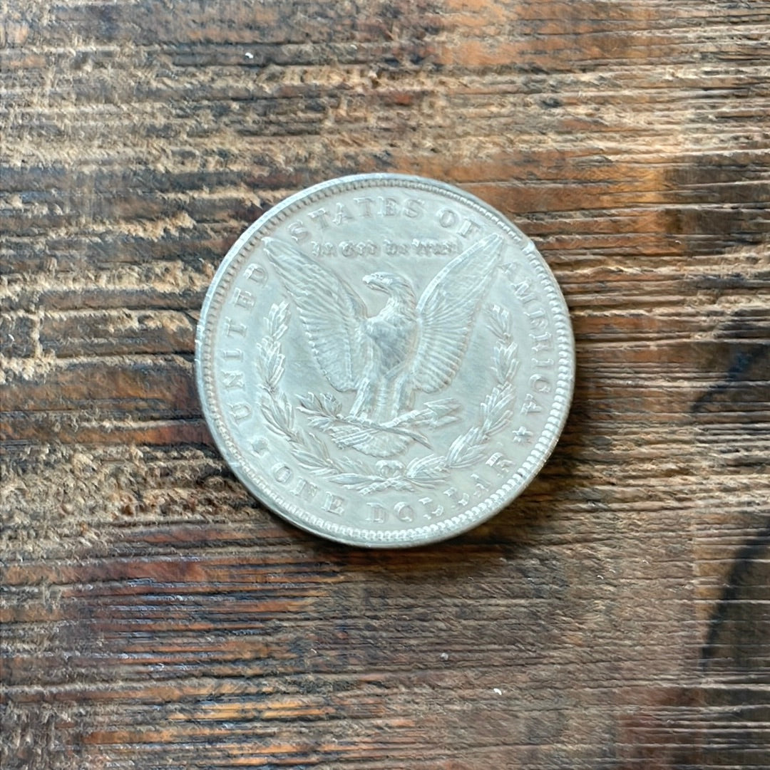 1896 $1 US Morgan Silver Dollar