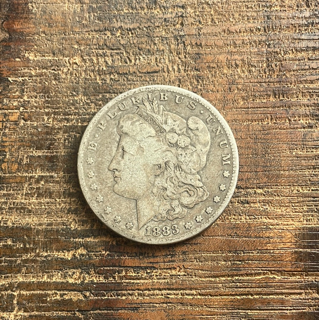 1883-S $1 US Morgan Silver Dollar