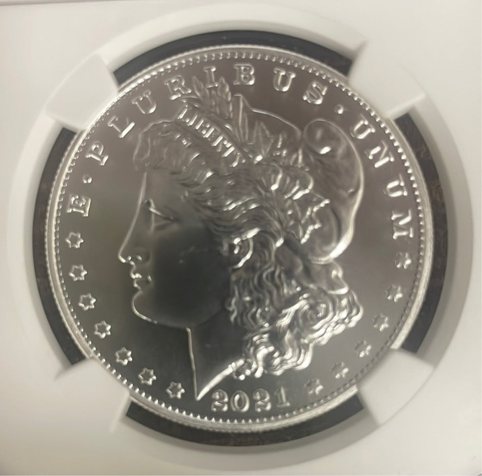 2021 D $1 Morgan NGC MS70 100th Anniversary