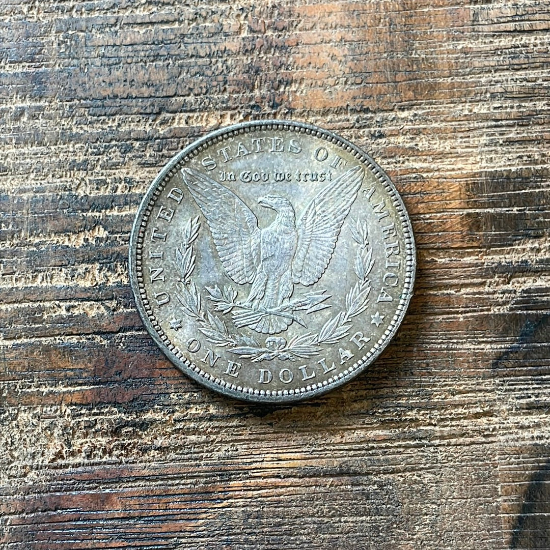 1896 $1 US Morgan Silver Dollar