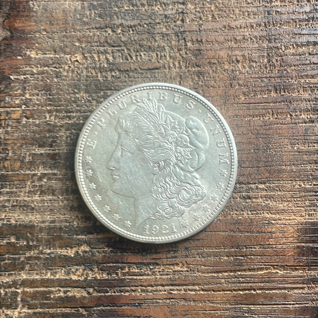 1921-S $1 US Morgan Silver Dollar