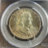 1963 50c Franklin Half Dollar PCGS Genuine Env. Damage-UNC Details