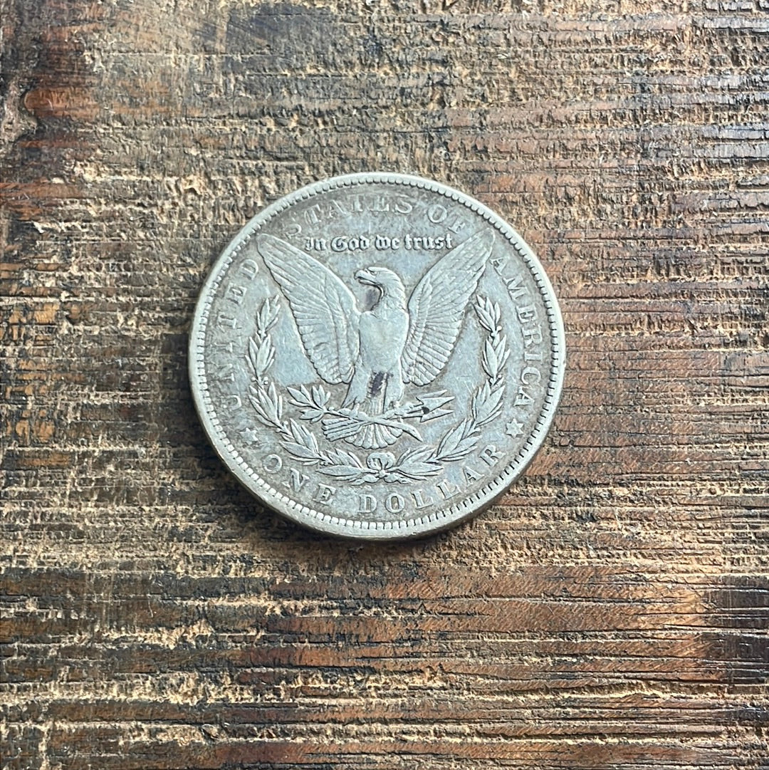 1891 $1 US Morgan Silver Dollar