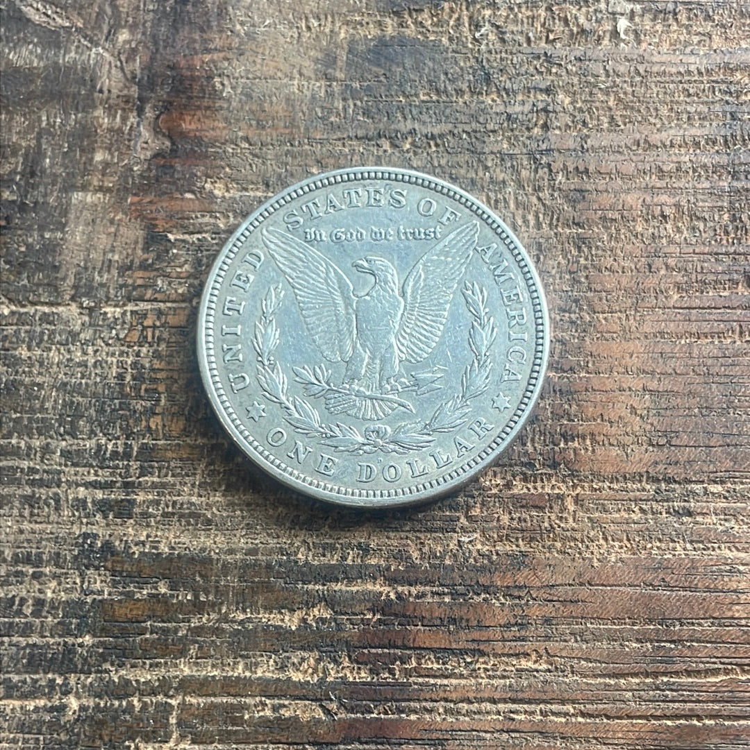 1921 - D $1 US Morgan Silver Dollar