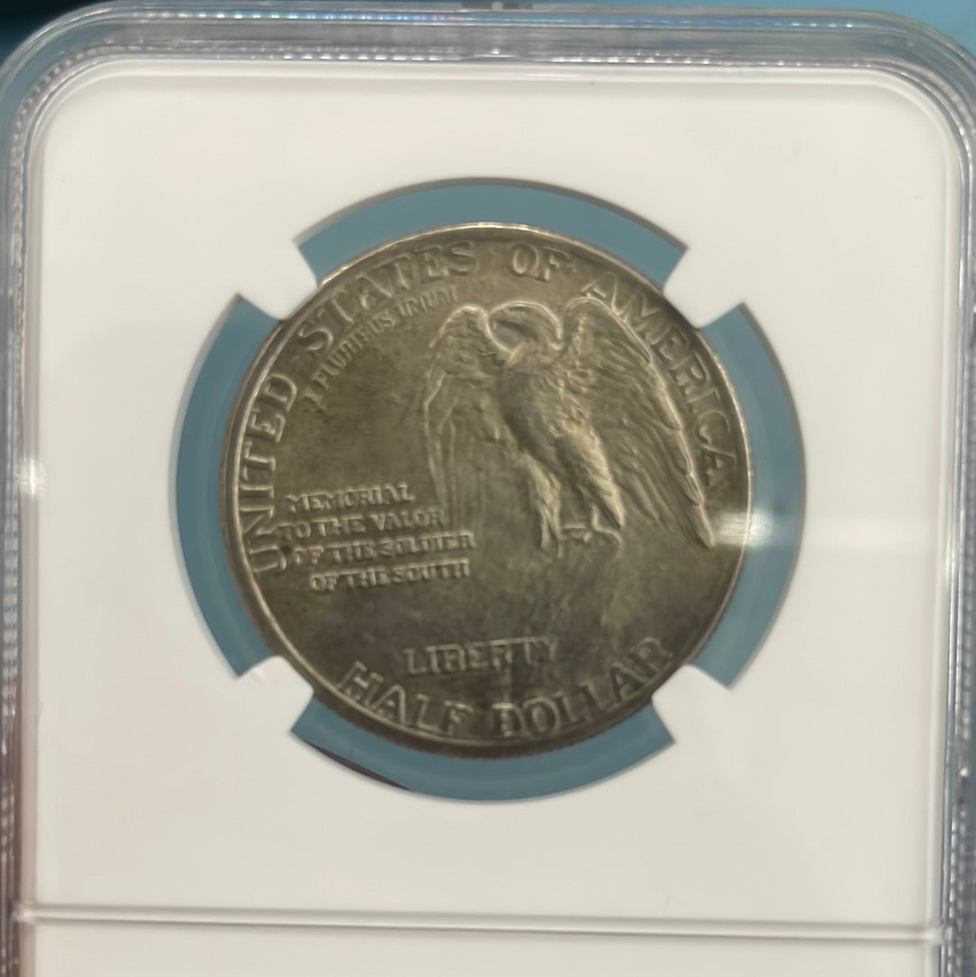 1925 US 50c Stone Mountain NGC MS64