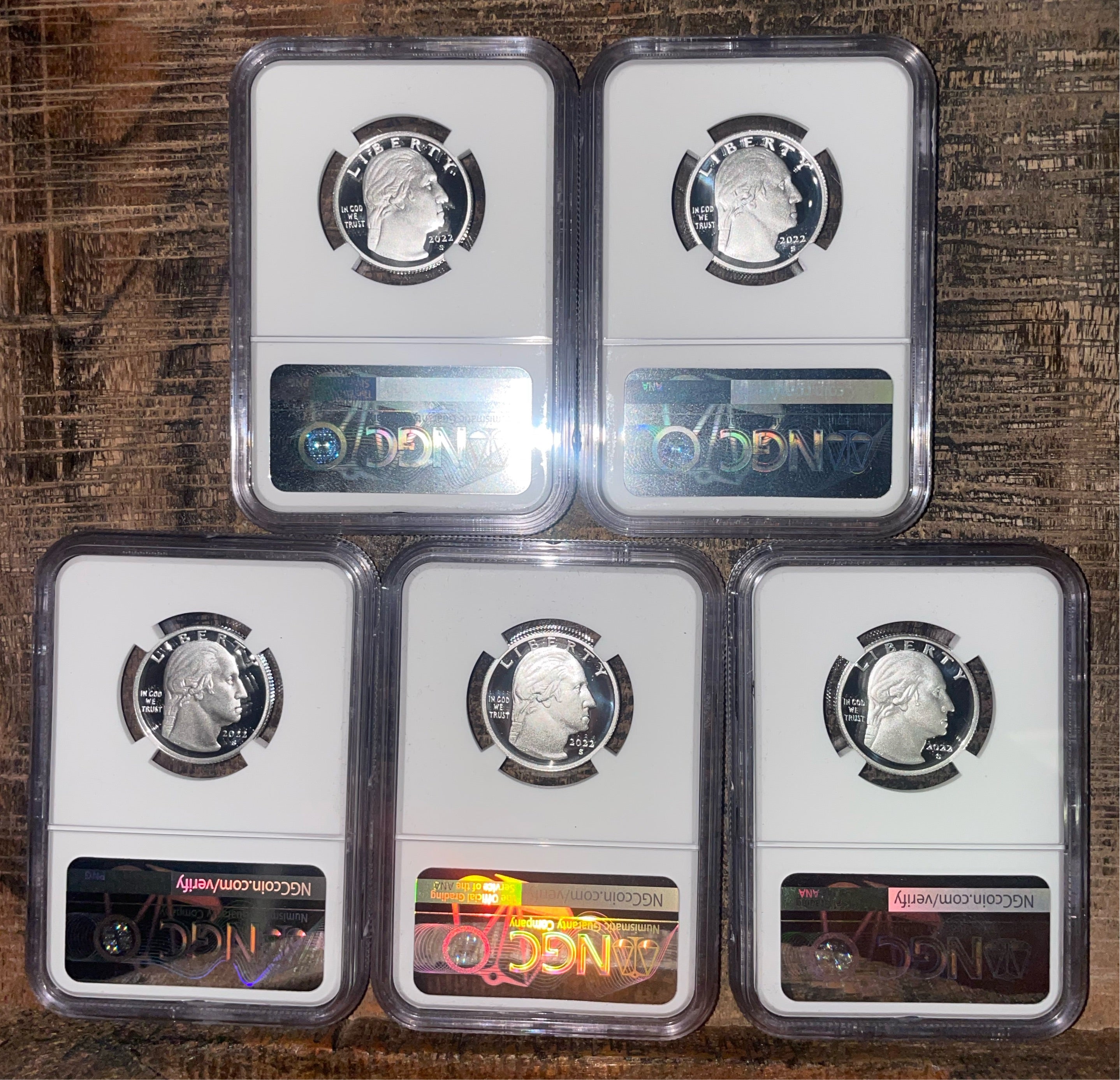2022 S Official Silver US Mint Set NGC PF70 Ultra Cameo Advance Release