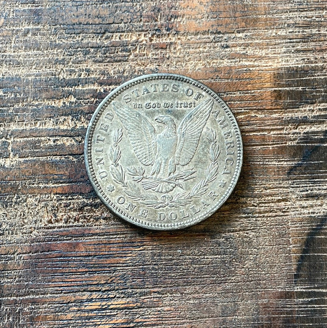 1889 $1 US Morgan Silver Dollar